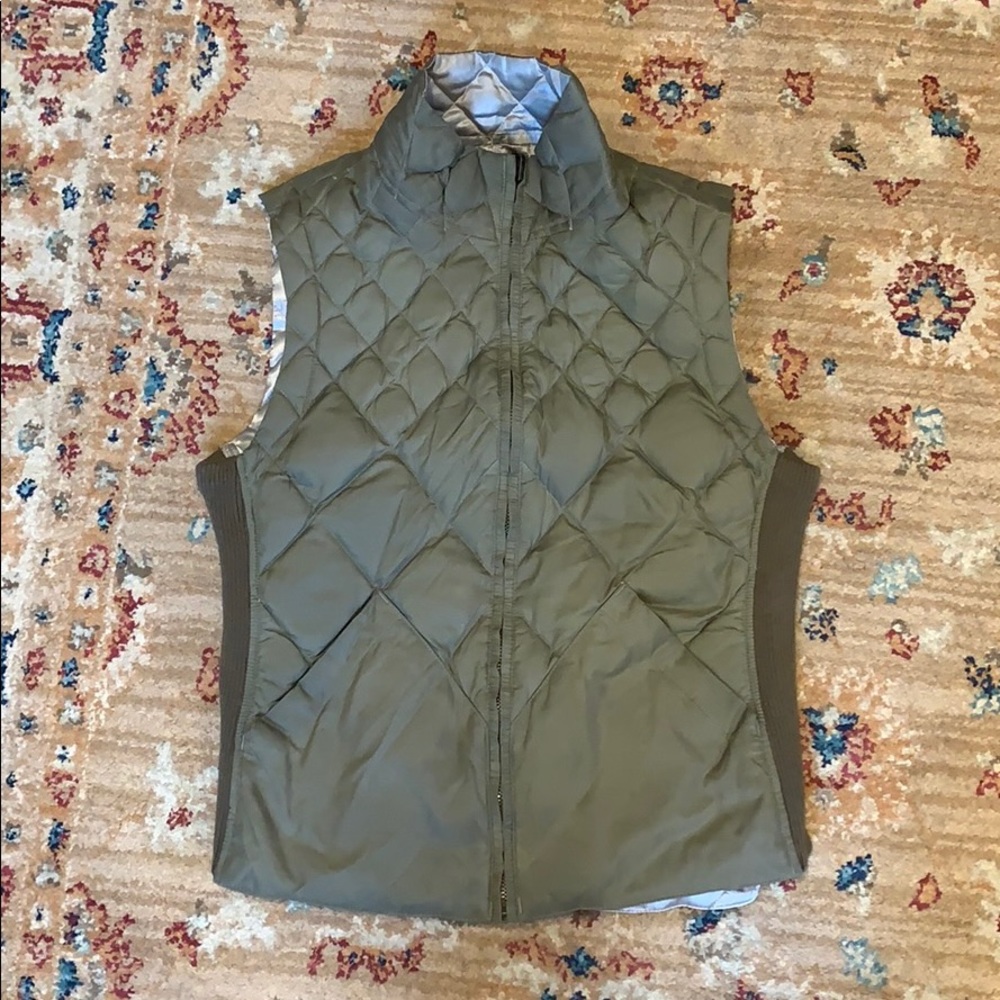 REVERSIBLE GOOSE DOWN Eddie Bauer Vest